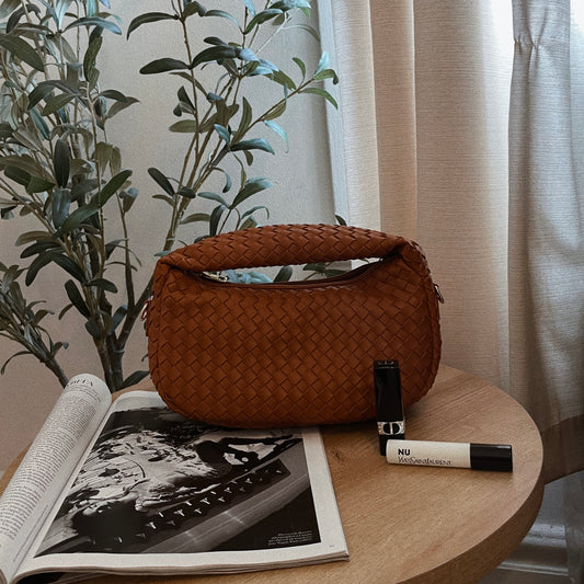 Pura Pasión Woven Bag - Brown