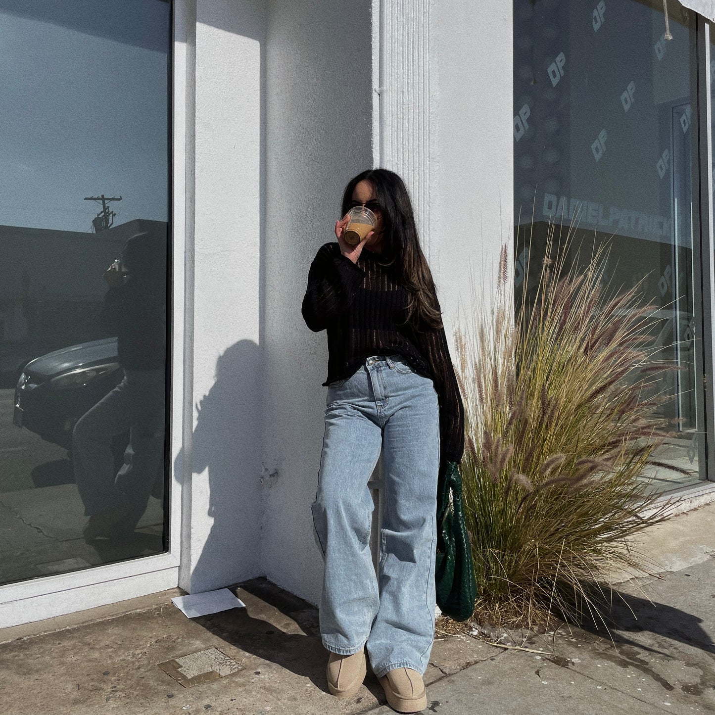 Hot Shot Open Knit Top