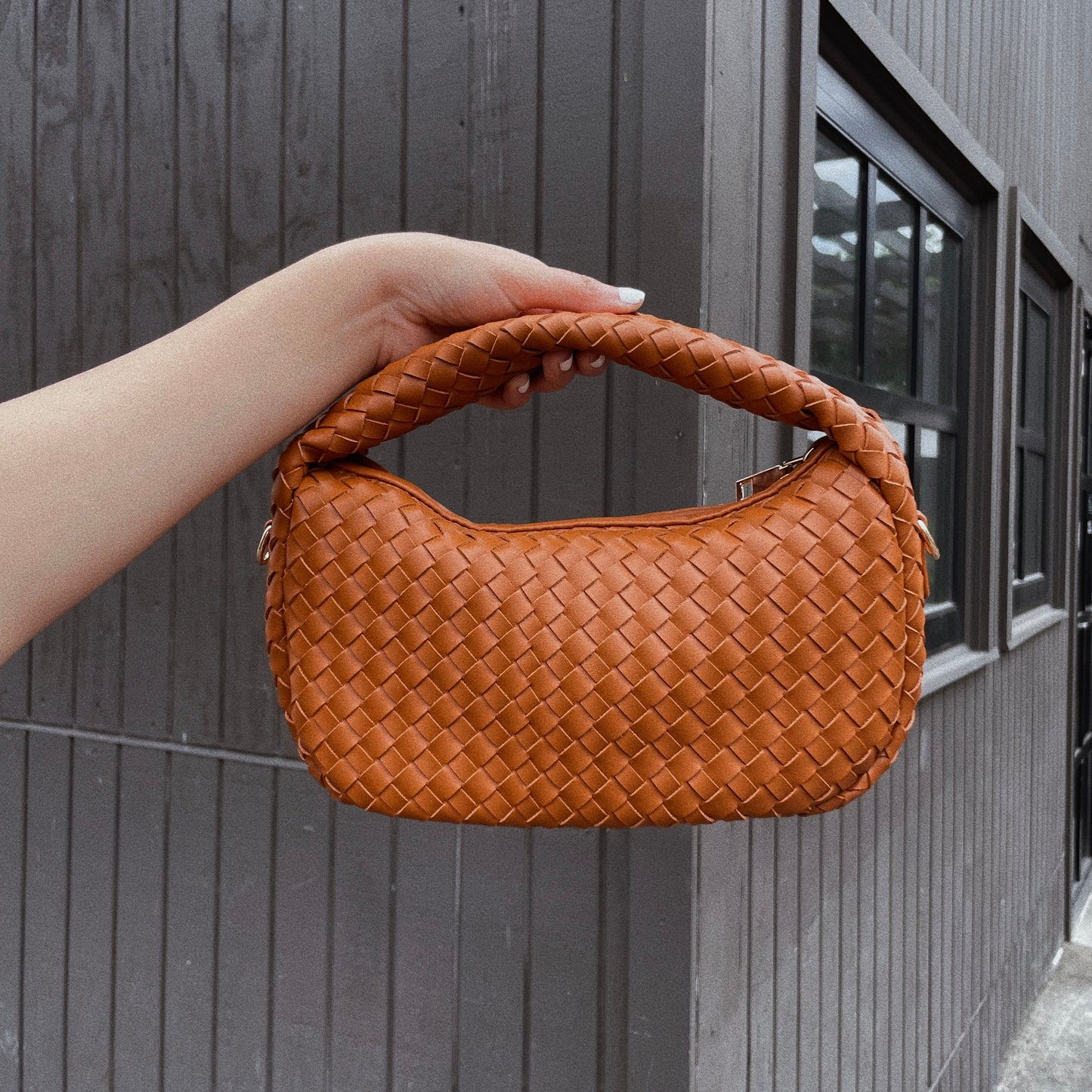 Pura Pasión Woven Bag - Brown