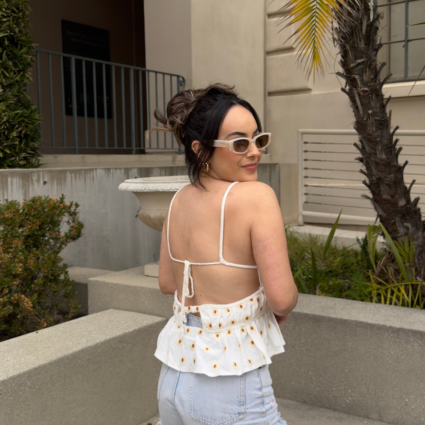 Daisy Baby Doll Cami Top
