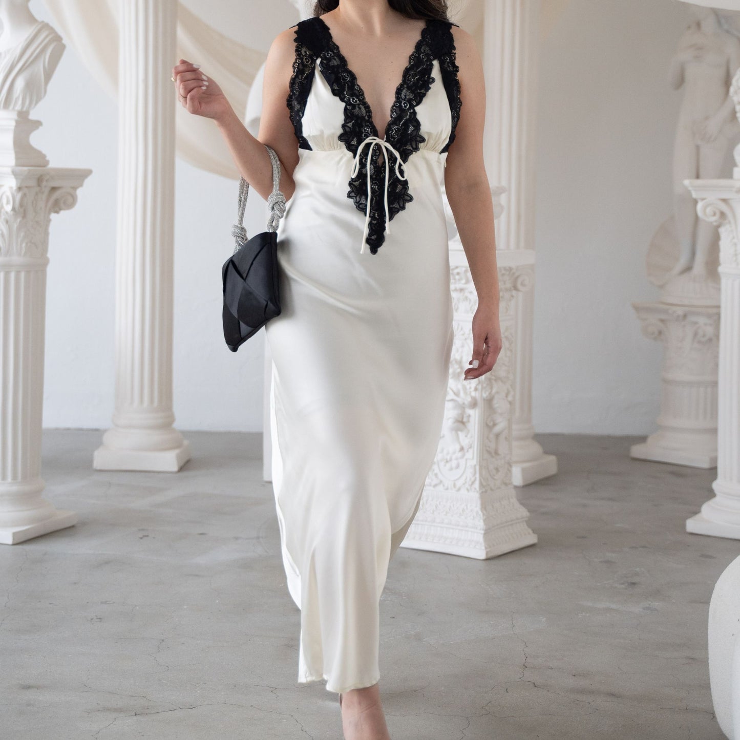 Dreamer Satin Midi Dress