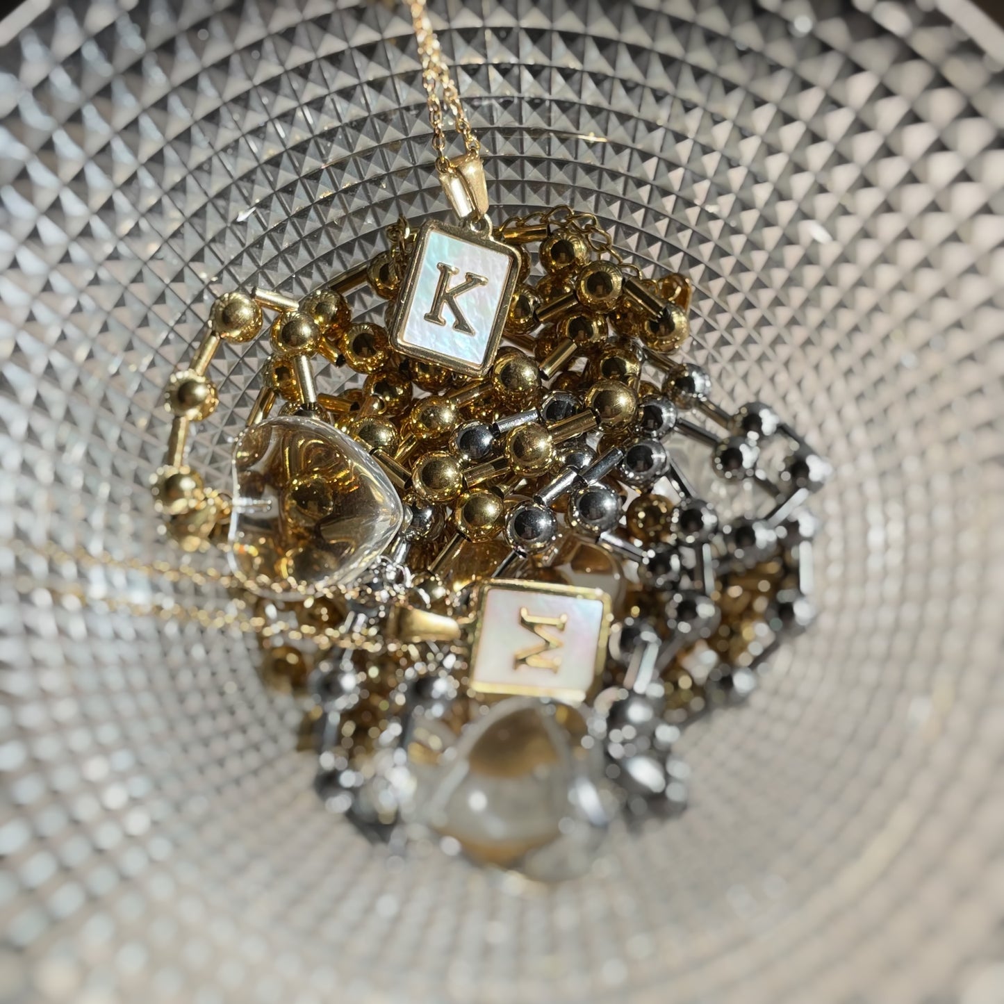 Maven Initial Gold Necklace