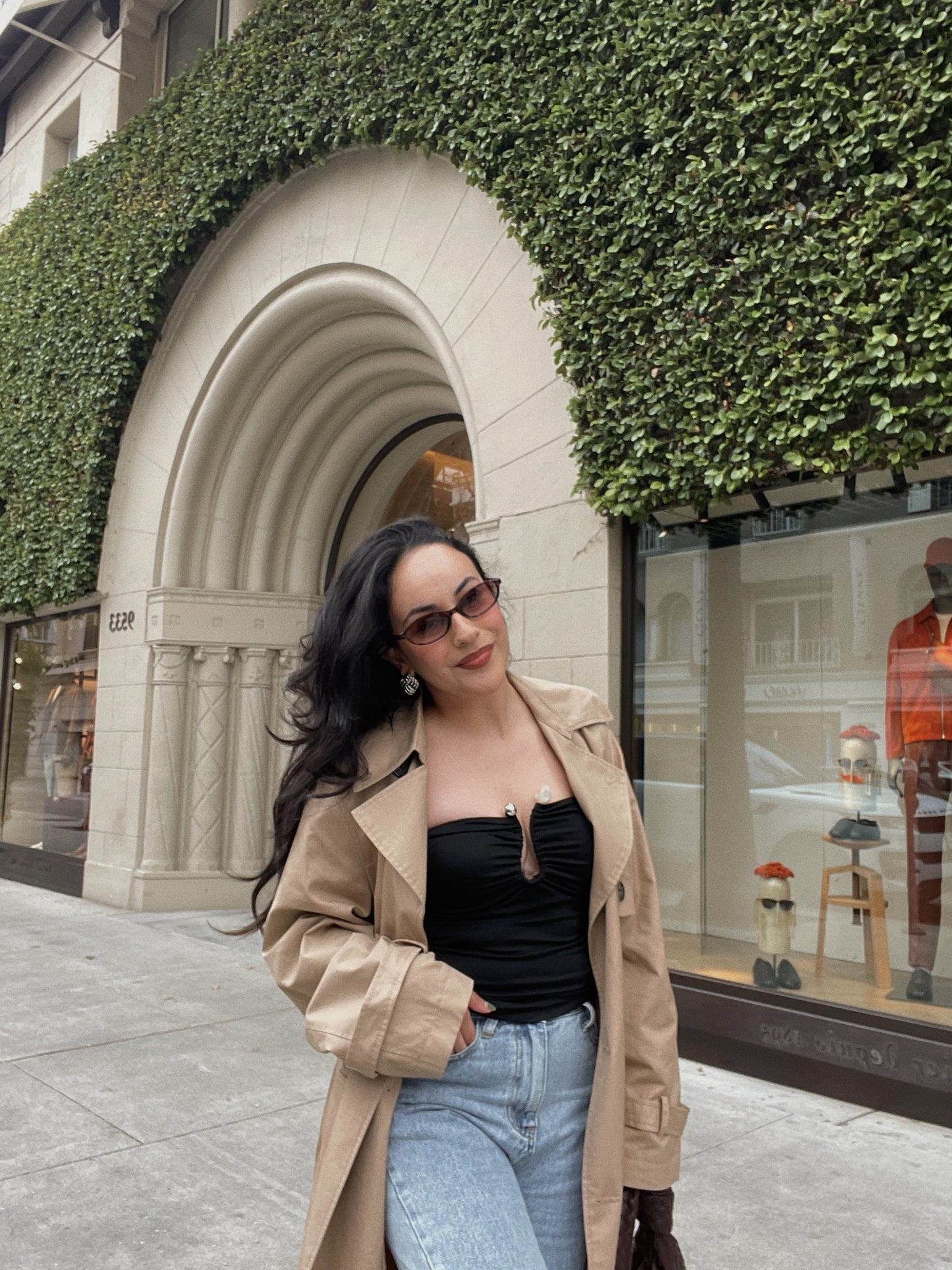 On Rotation Strapless Top