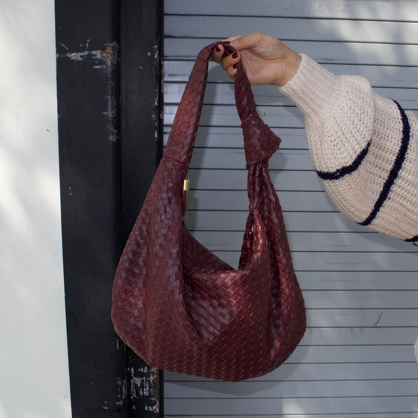 Cherry Bomb Woven Bag