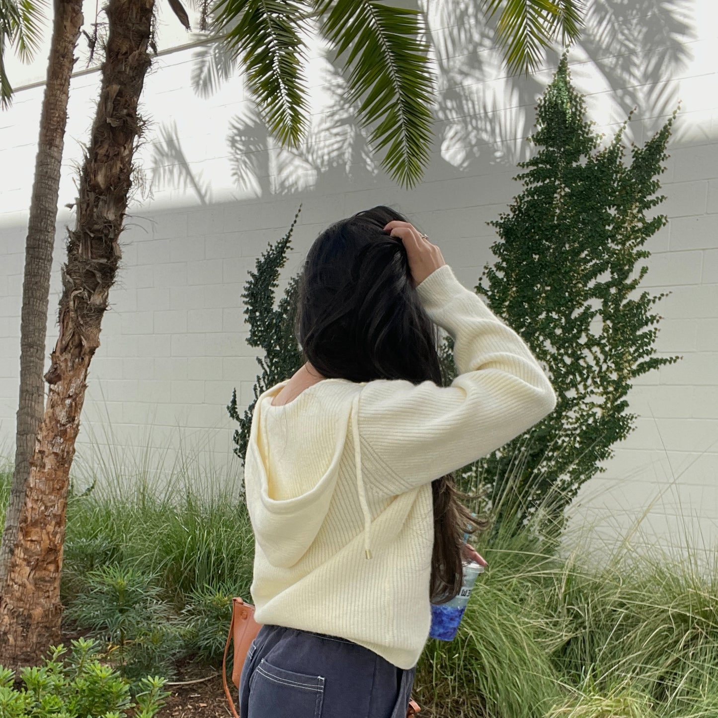 Adaia Knit Zip Up Sweater