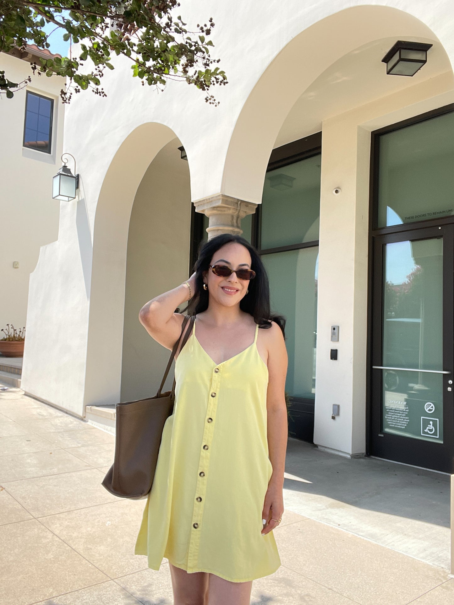 Lemon Drop Mini Dress