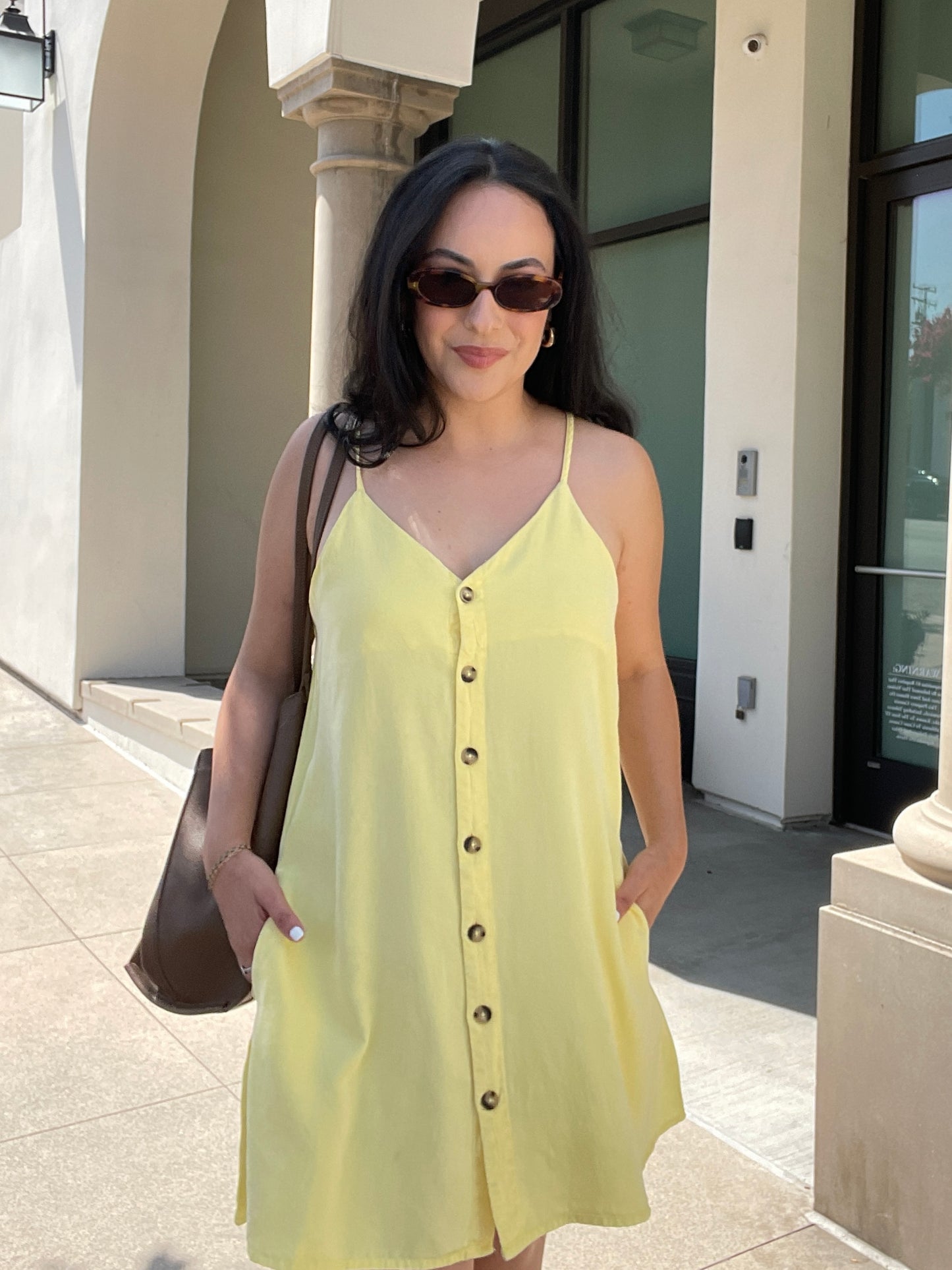Lemon Drop Mini Dress