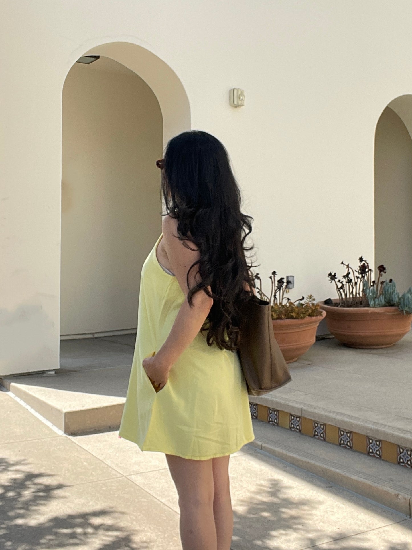 Lemon Drop Mini Dress
