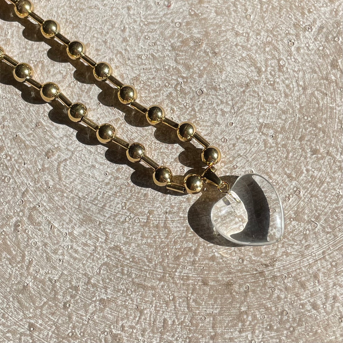 Pure Heart Beaded Necklace