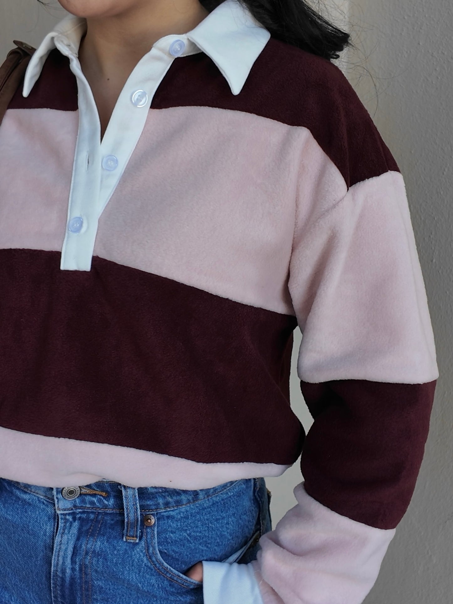 Out of Line Polo Sweater