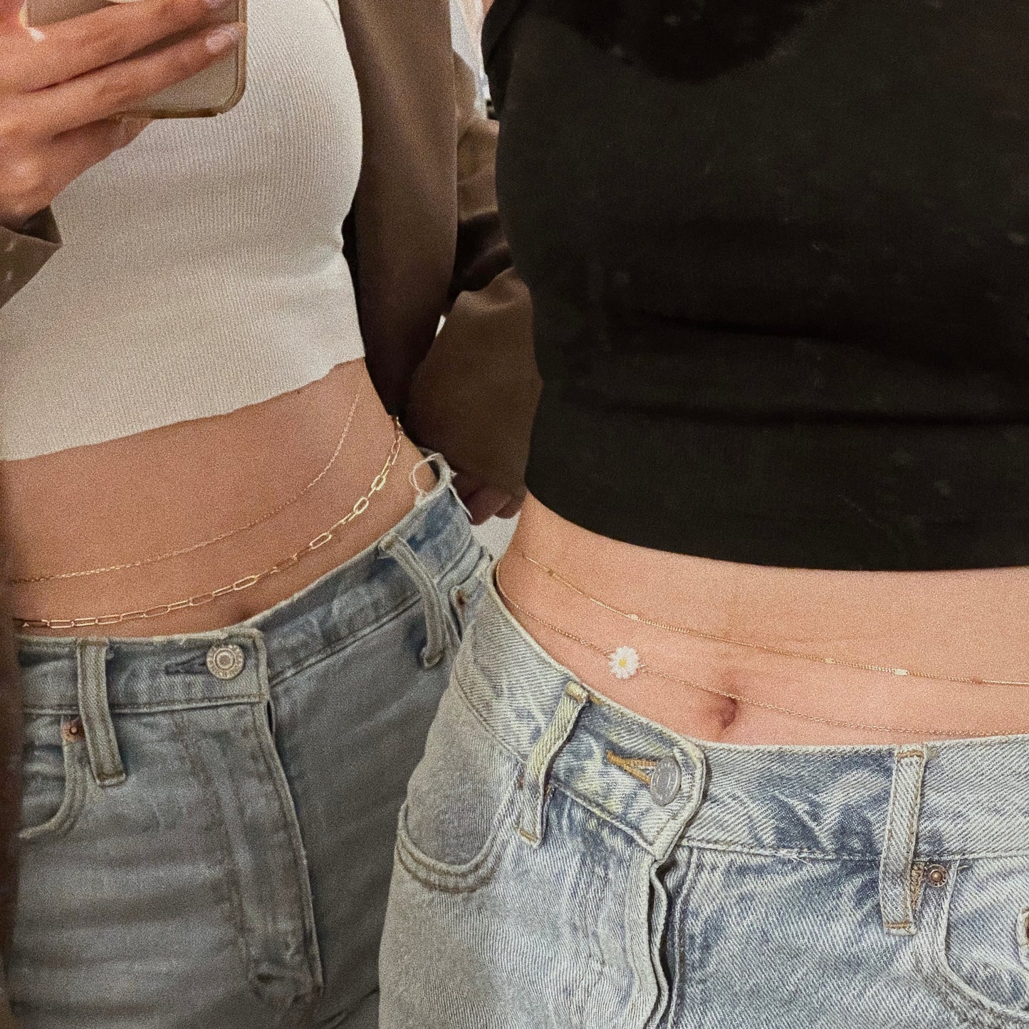 Daisy Belly Chain Set