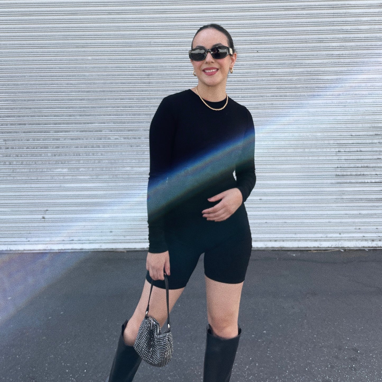 Meet Me at Fig Romper - Black