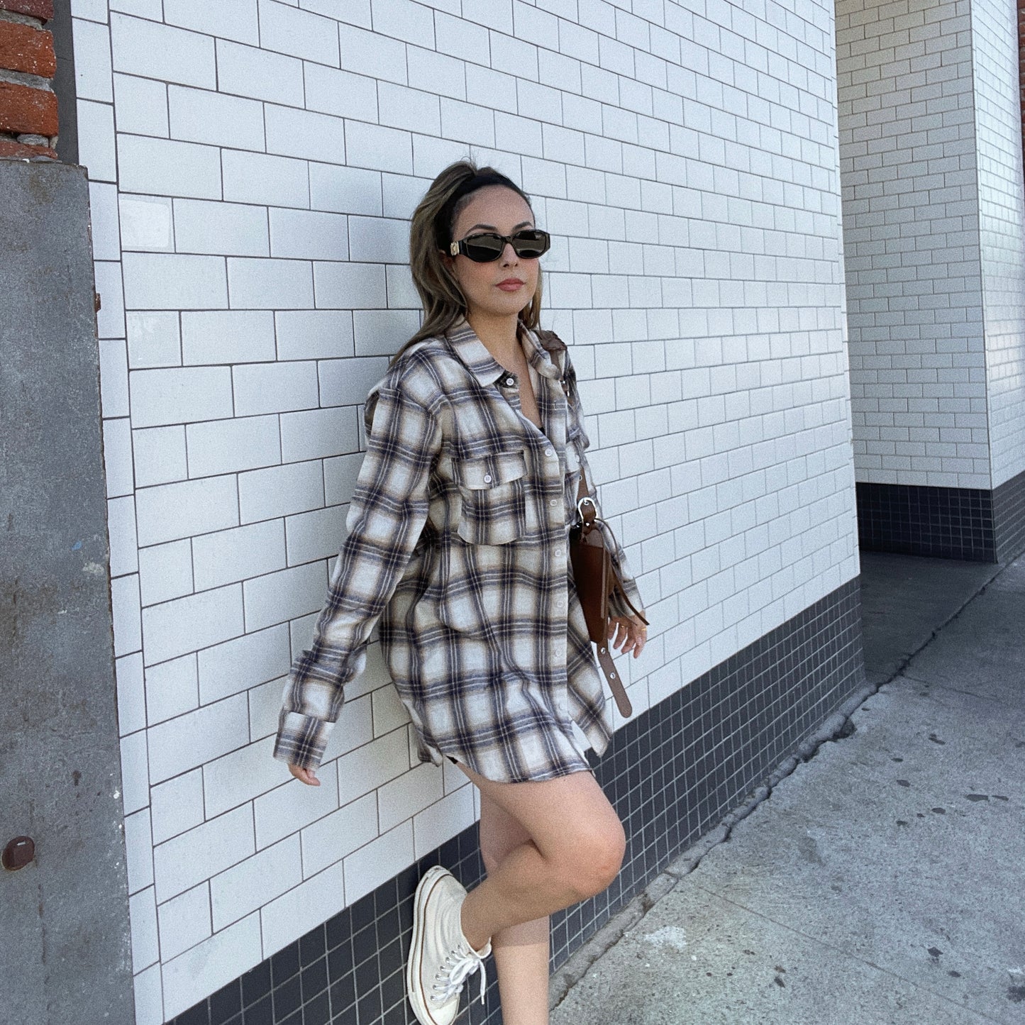 Nothing But Neutral Button Up Flannel