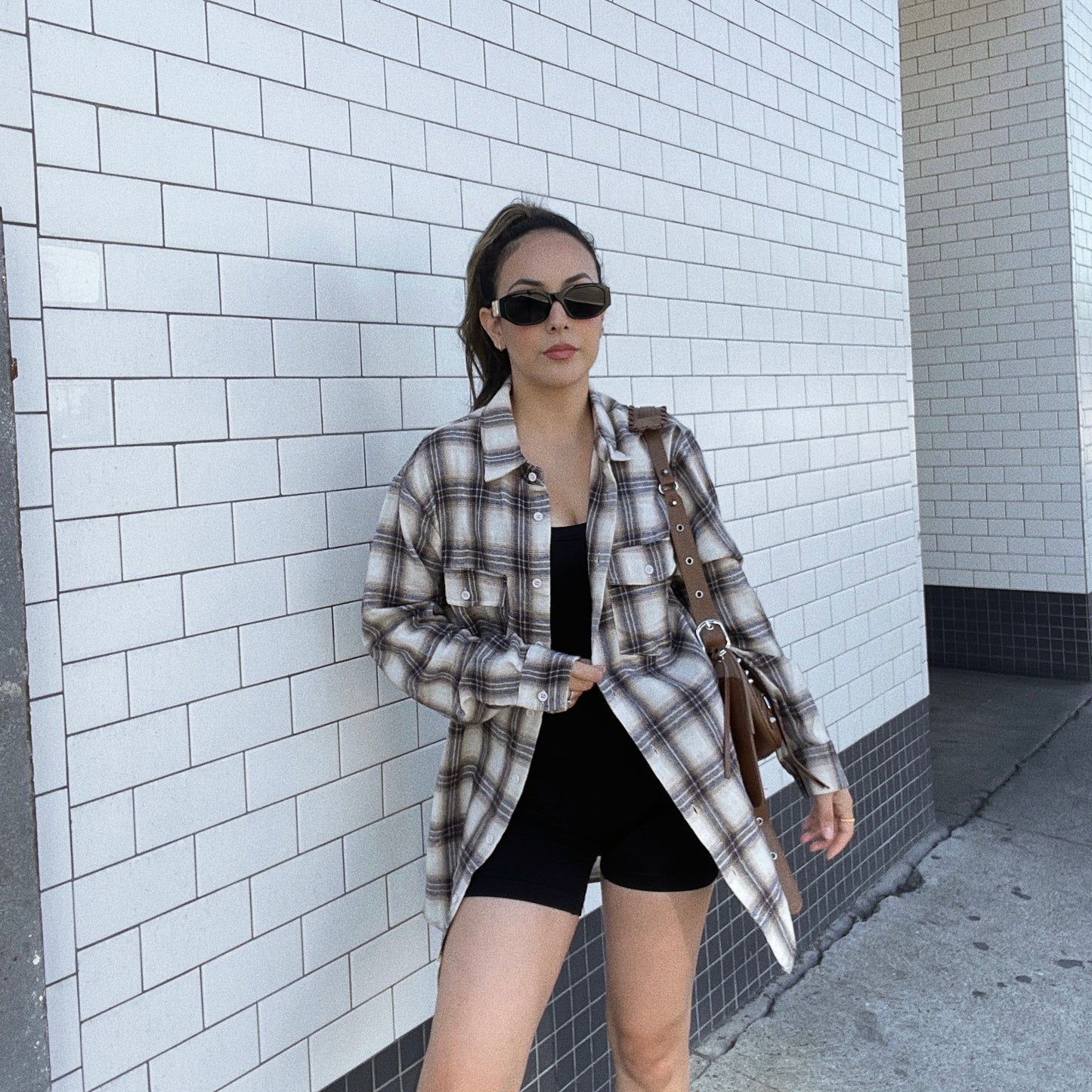 Nothing But Neutral Button Up Flannel