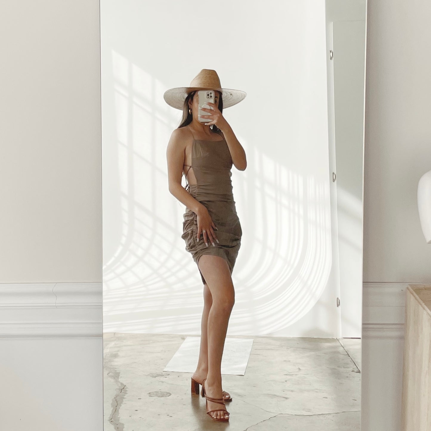 Villa Square Neck Dress