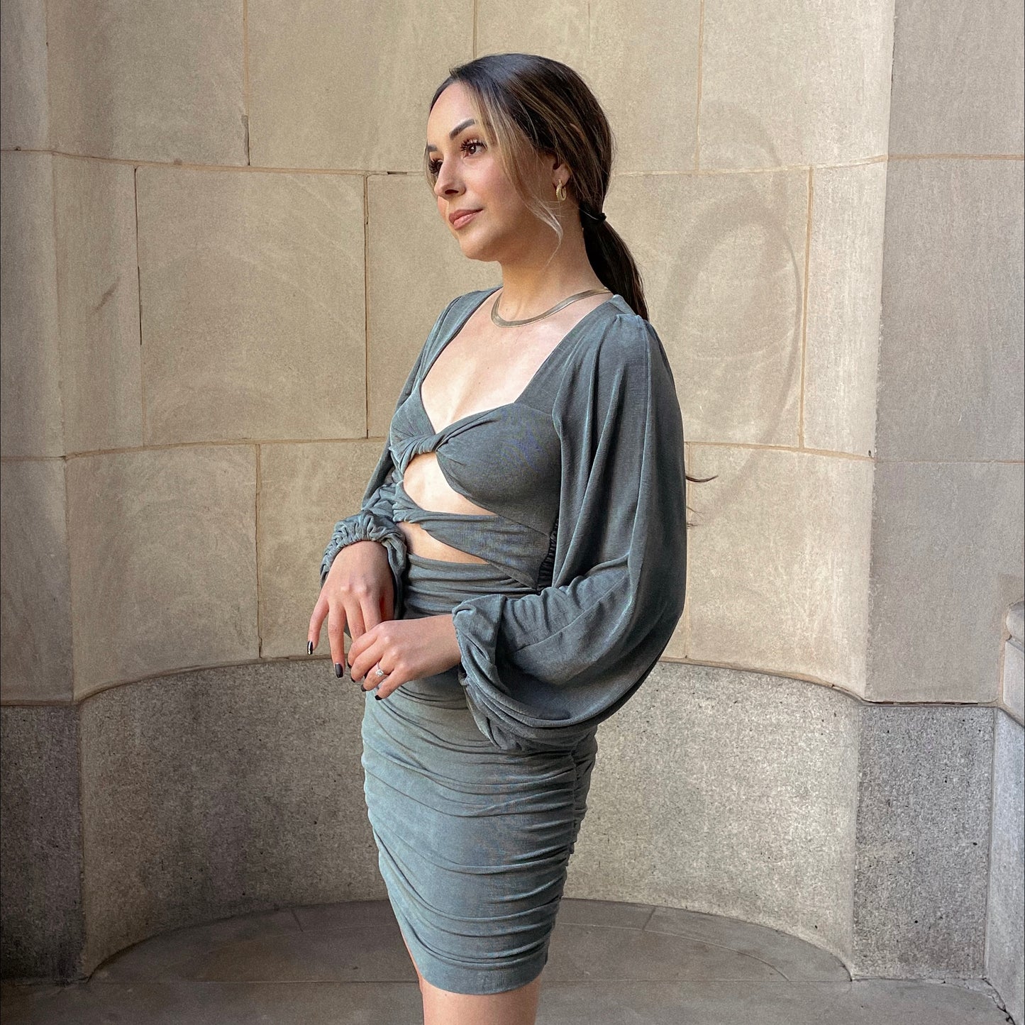 Un Sueño Dress - Teal