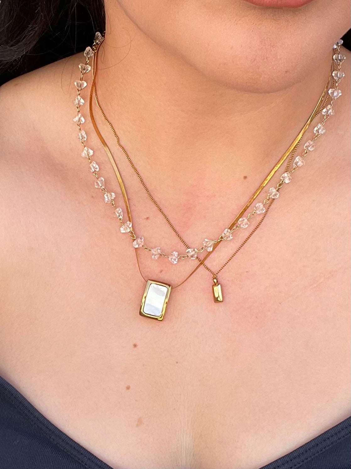 Shiny Little Thing Beaded Necklace