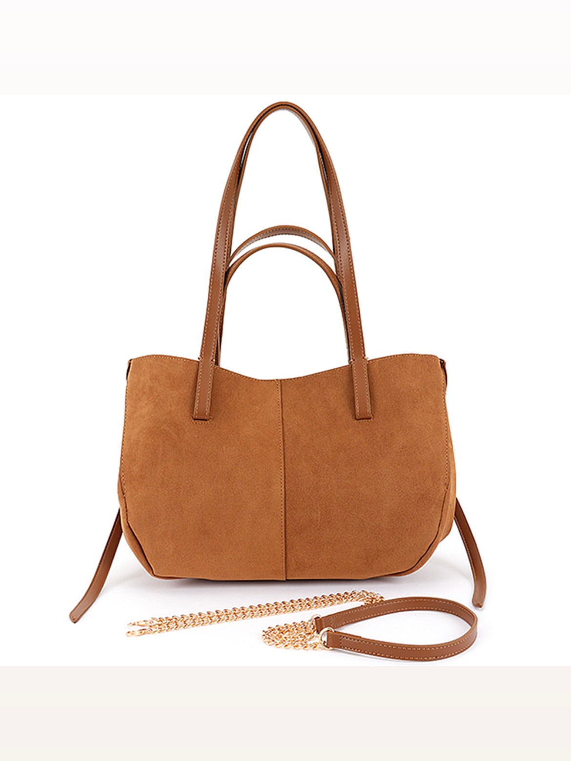 Nala Faux Suede Tote Bag