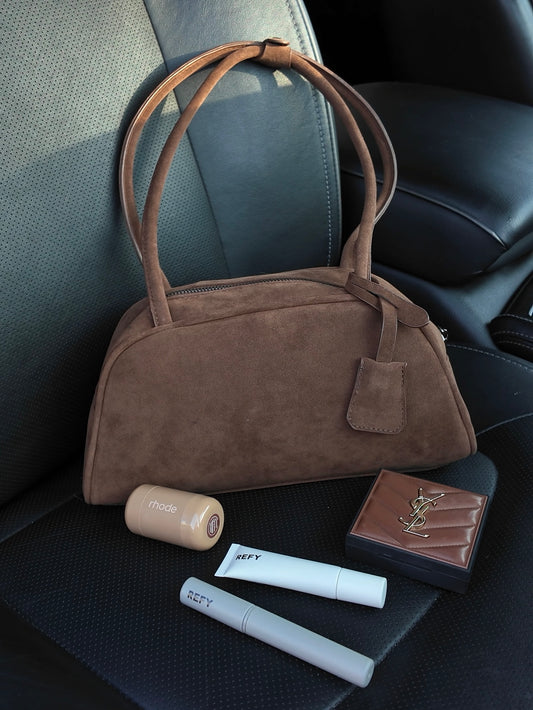 Evermore Suede Shoulder Bag