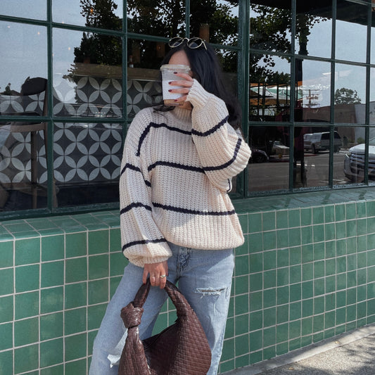 Skye Knit Sweater - Ivory