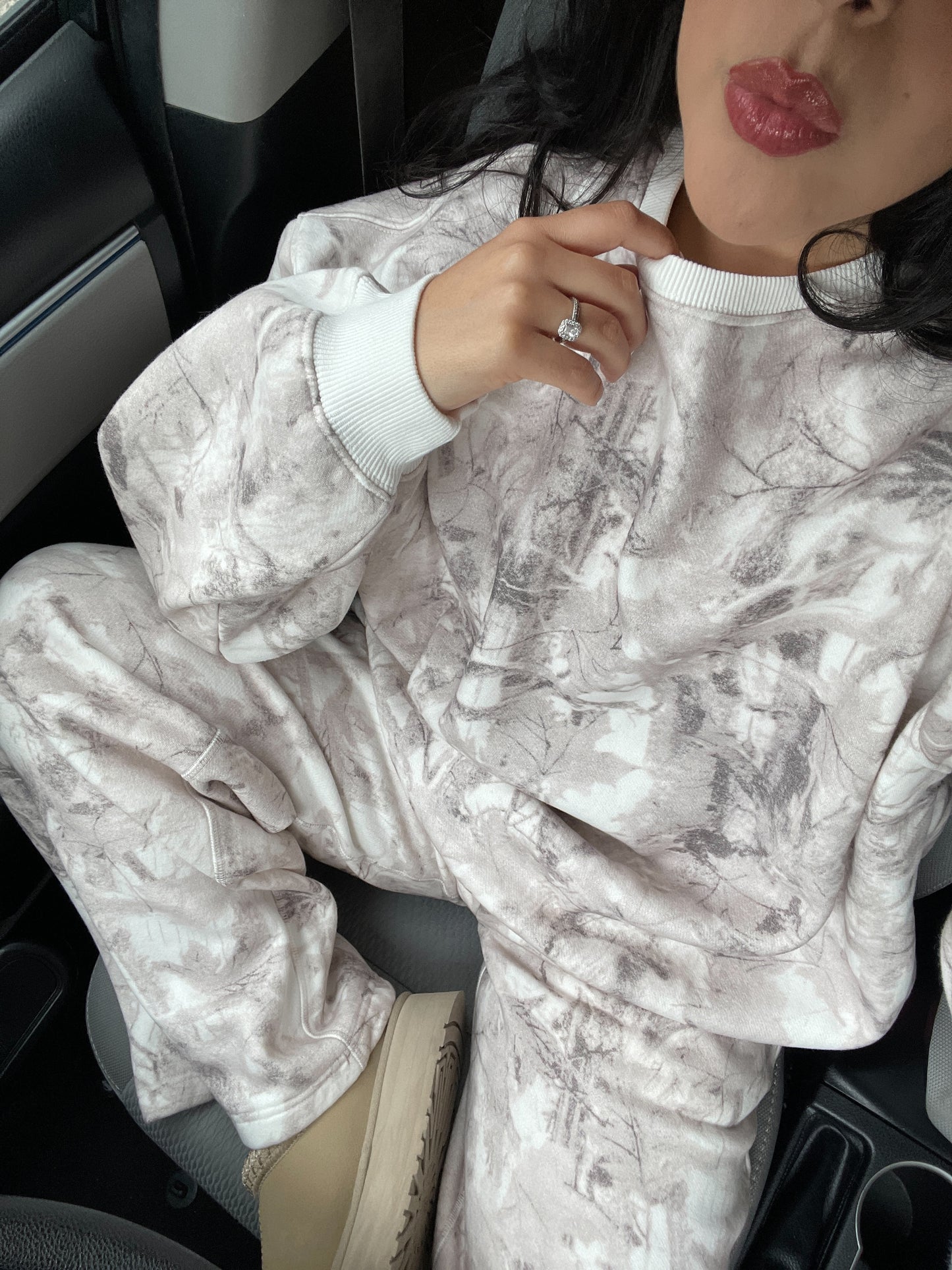 Montana Camo Crewneck Sweater