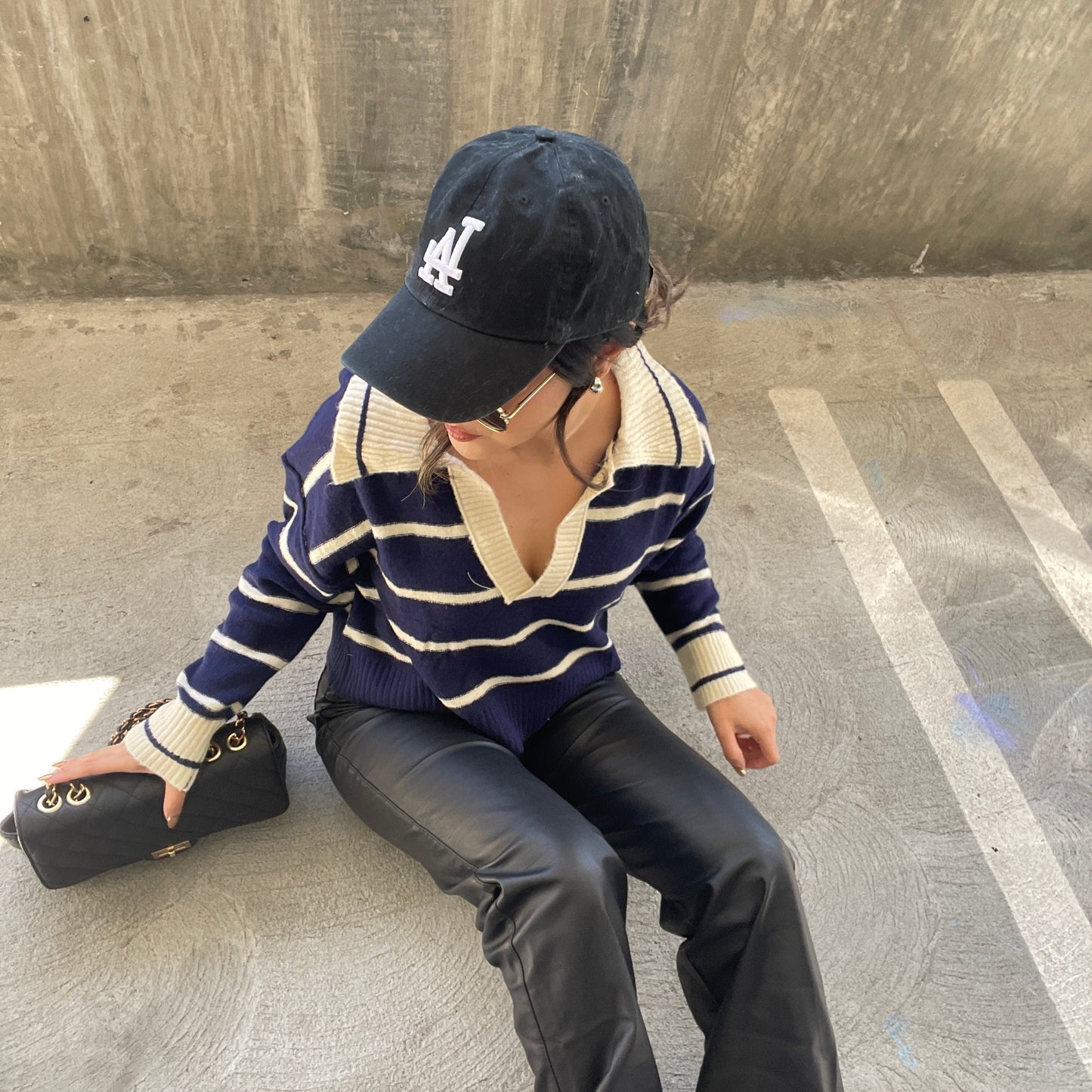 The New Yorker Striped Sweater