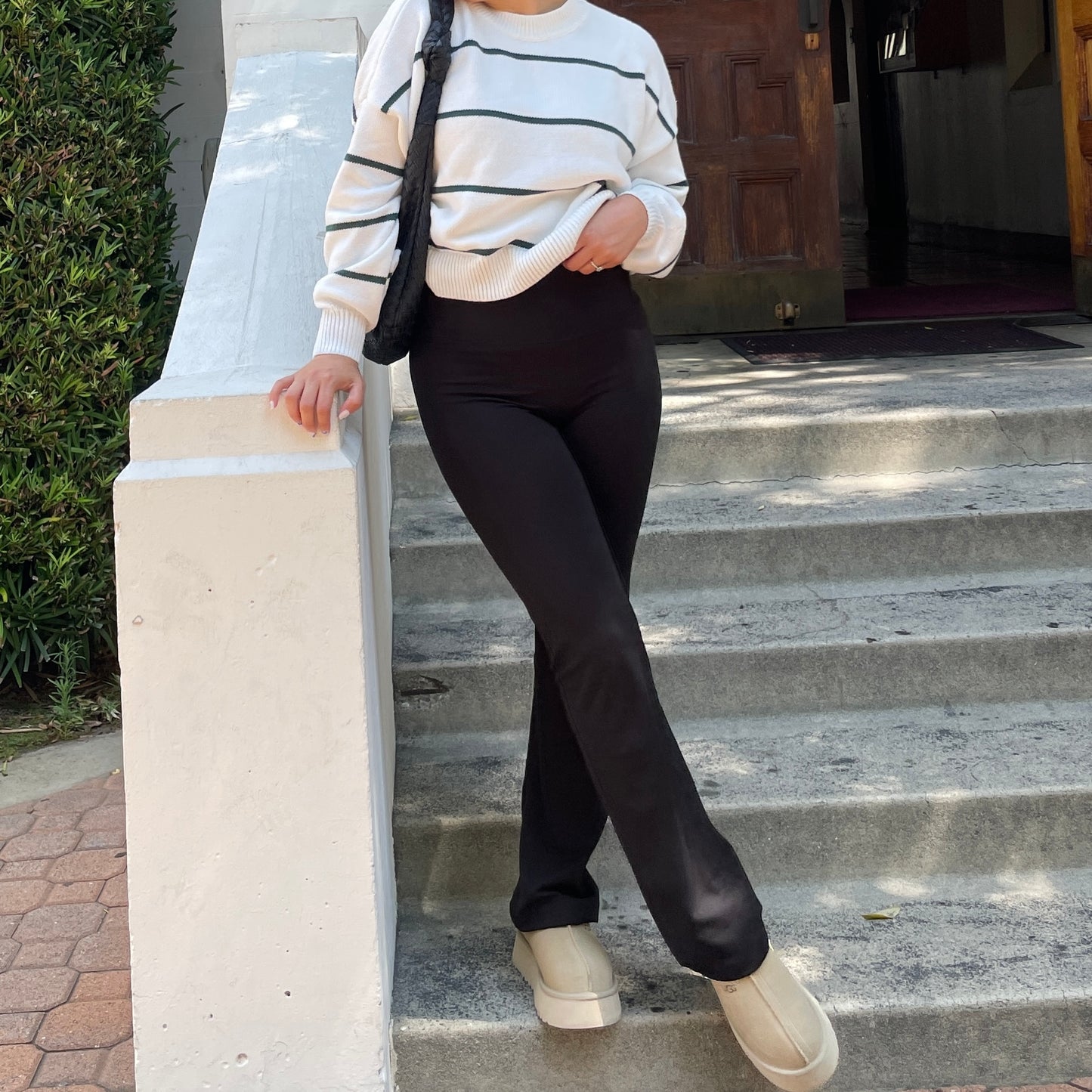 High Waist Flare Leggings