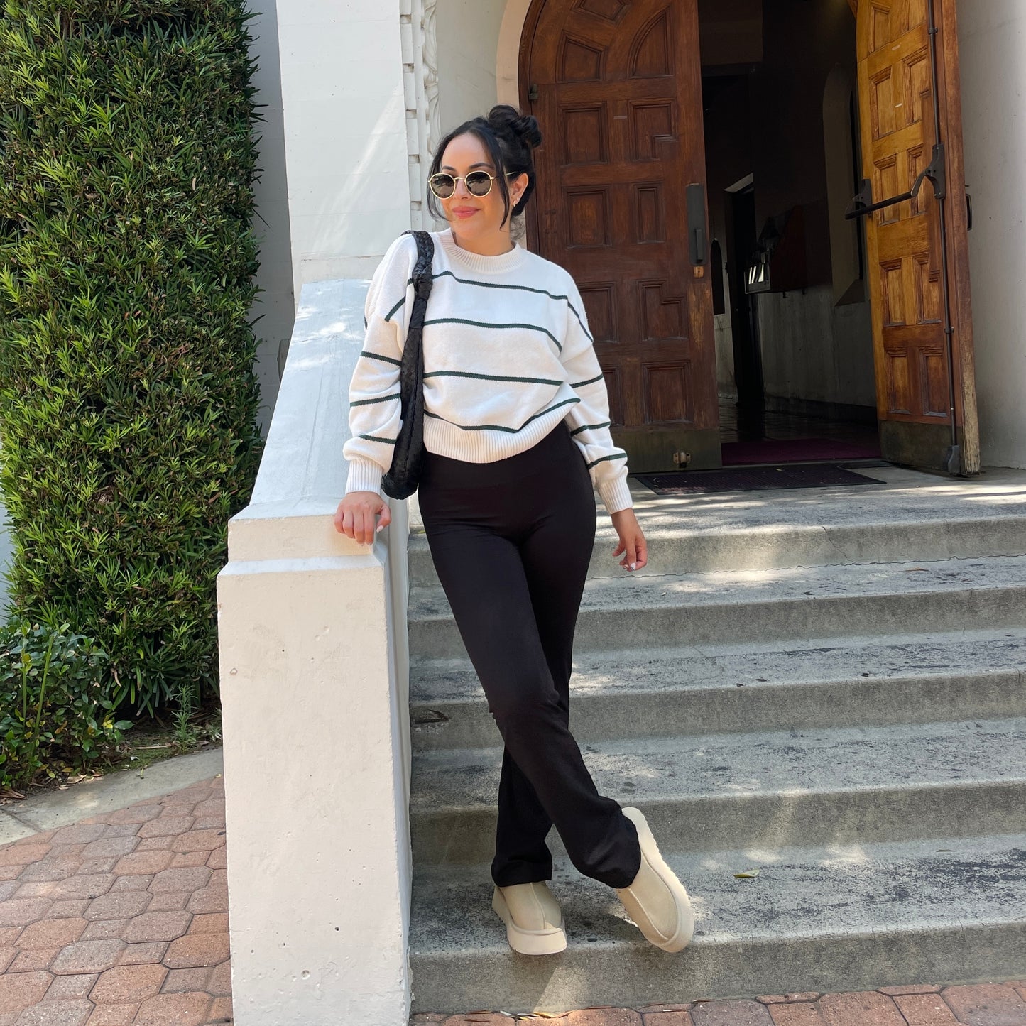 High Waist Flare Leggings