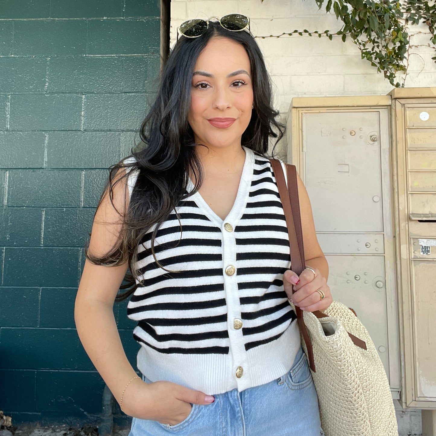Very Demure Knit Vest