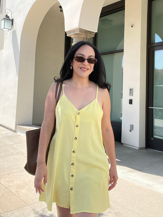 Lemon Drop Mini Dress