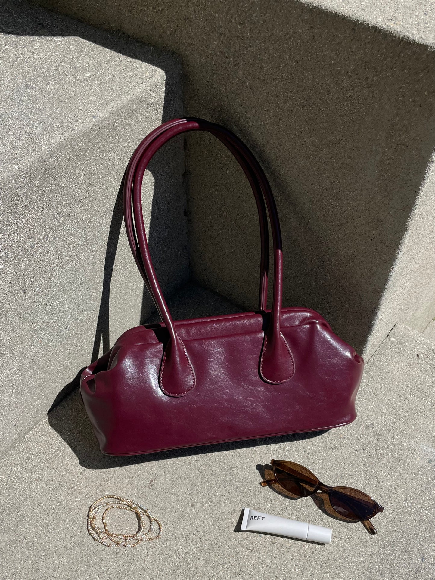 Cherry Mocha Shoulder Bag