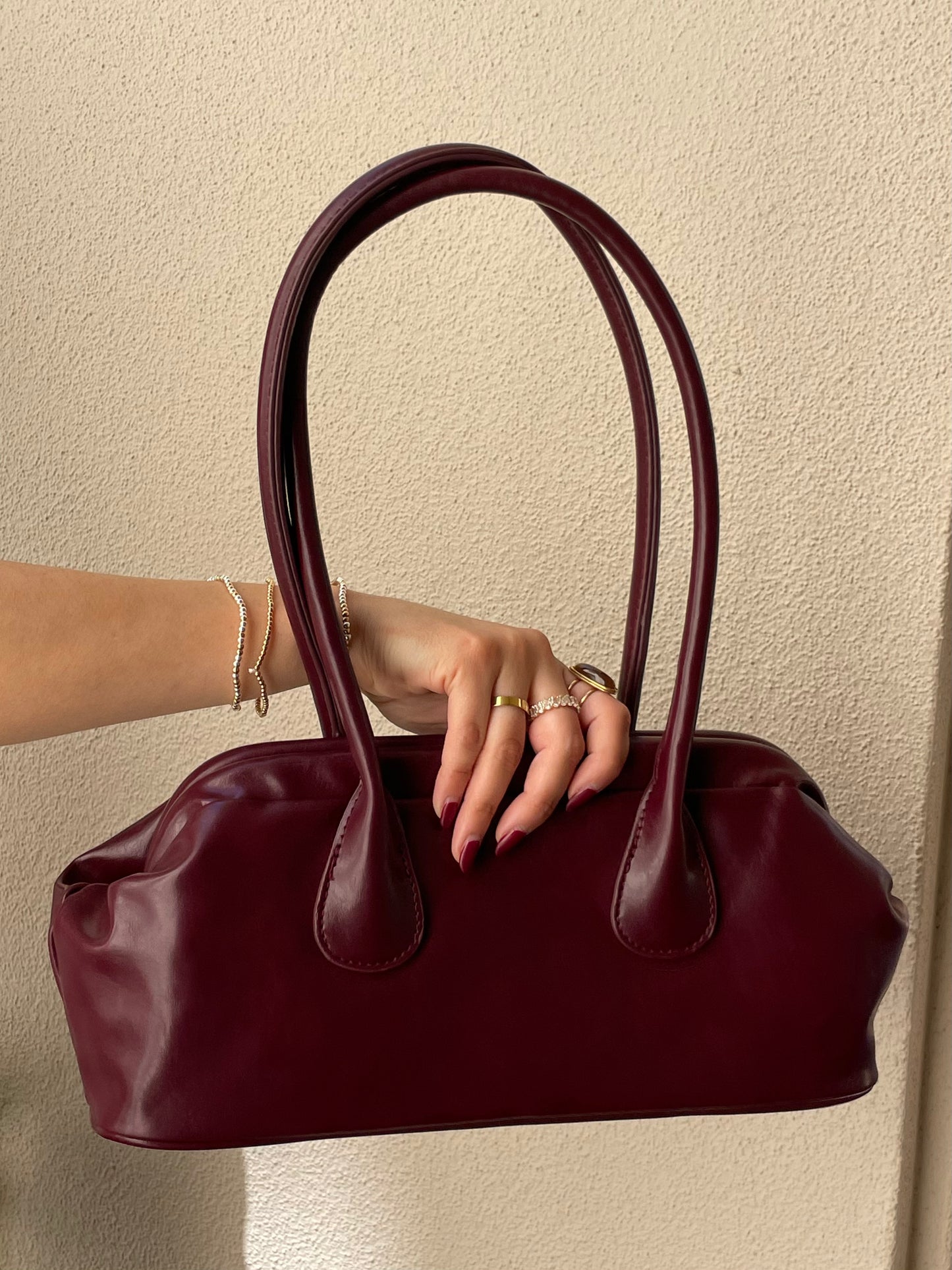 Cherry Mocha Shoulder Bag