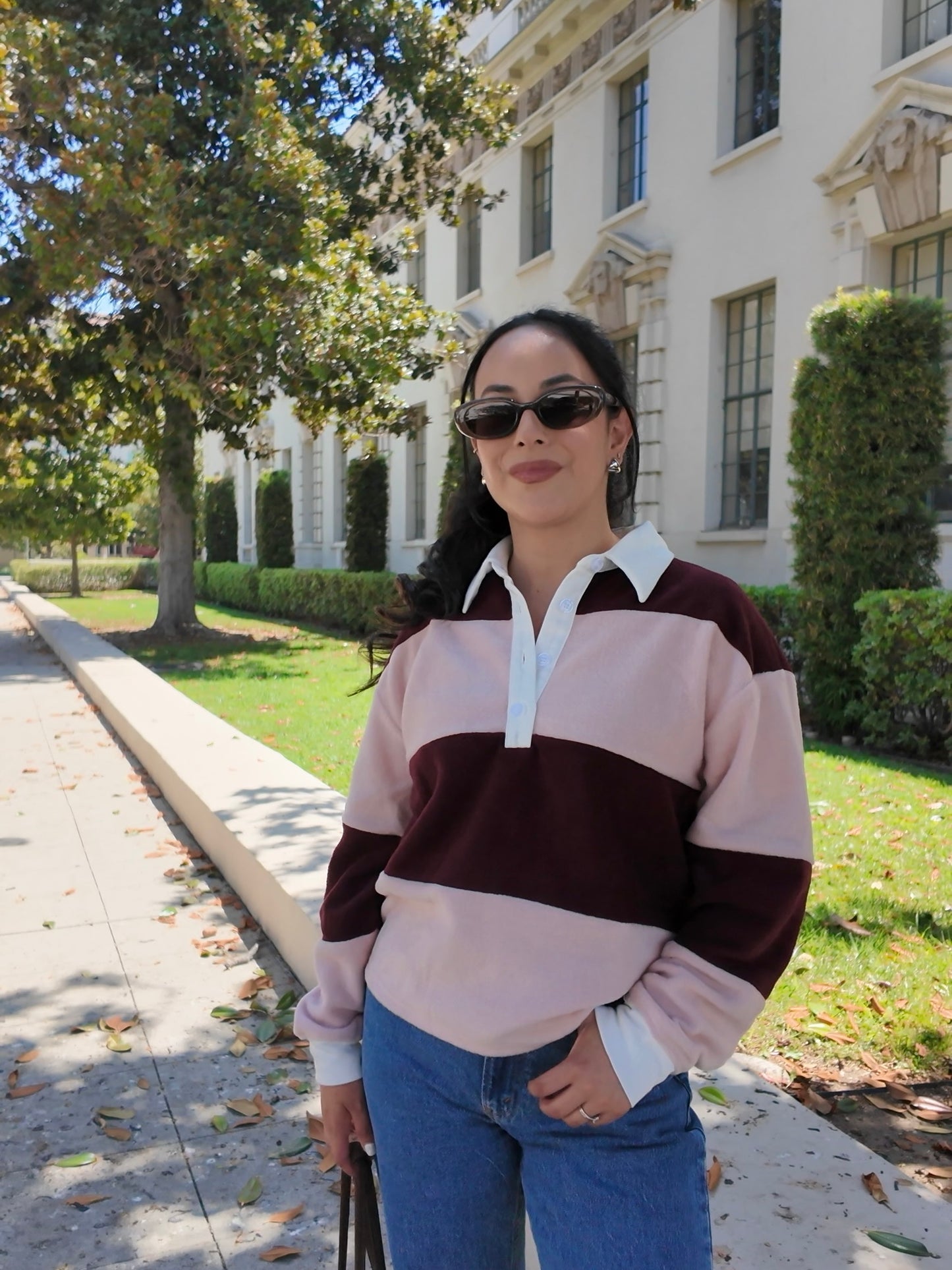 Out of Line Polo Sweater
