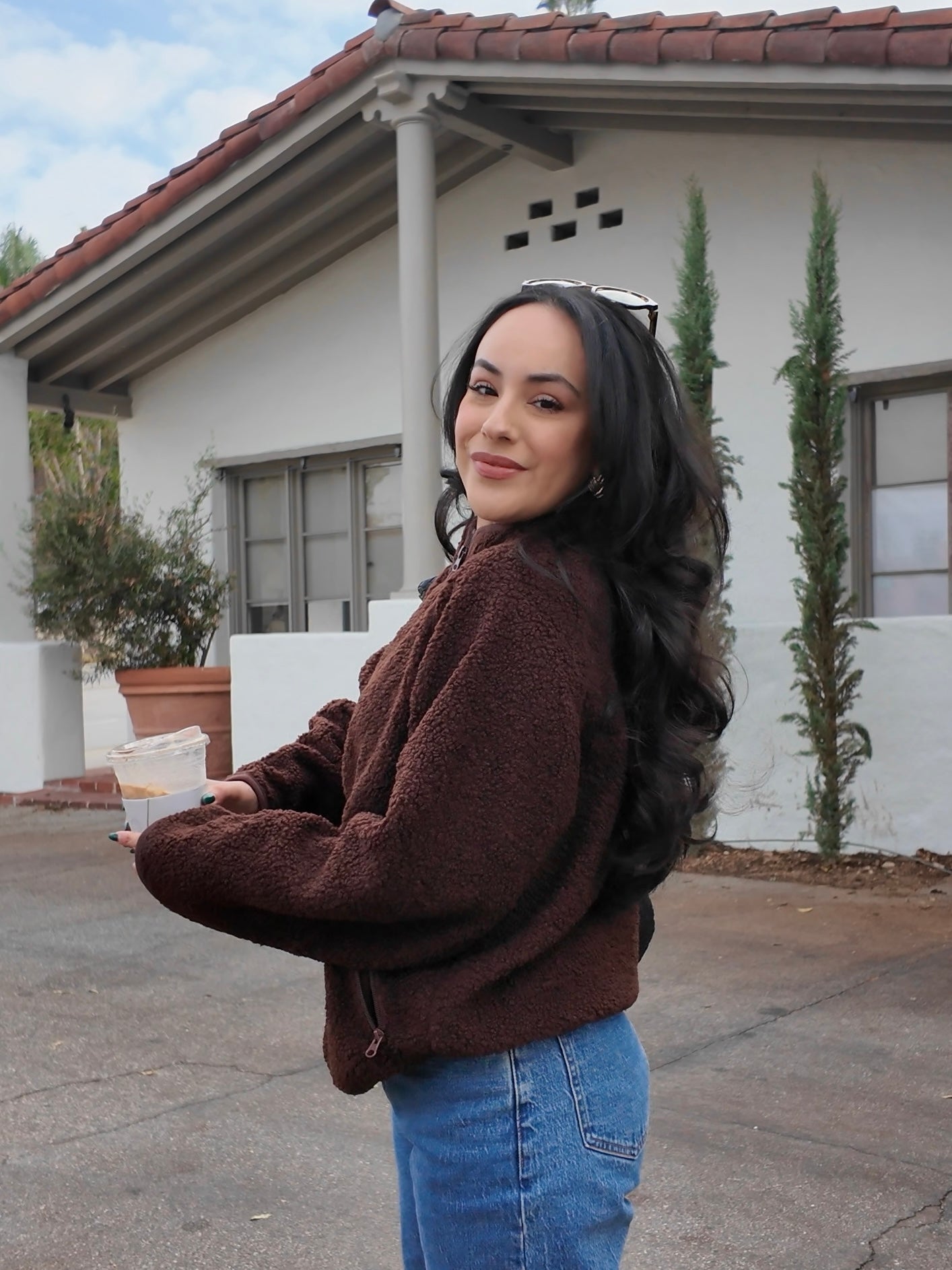 Maven Fleece Jacket - Dark Brown