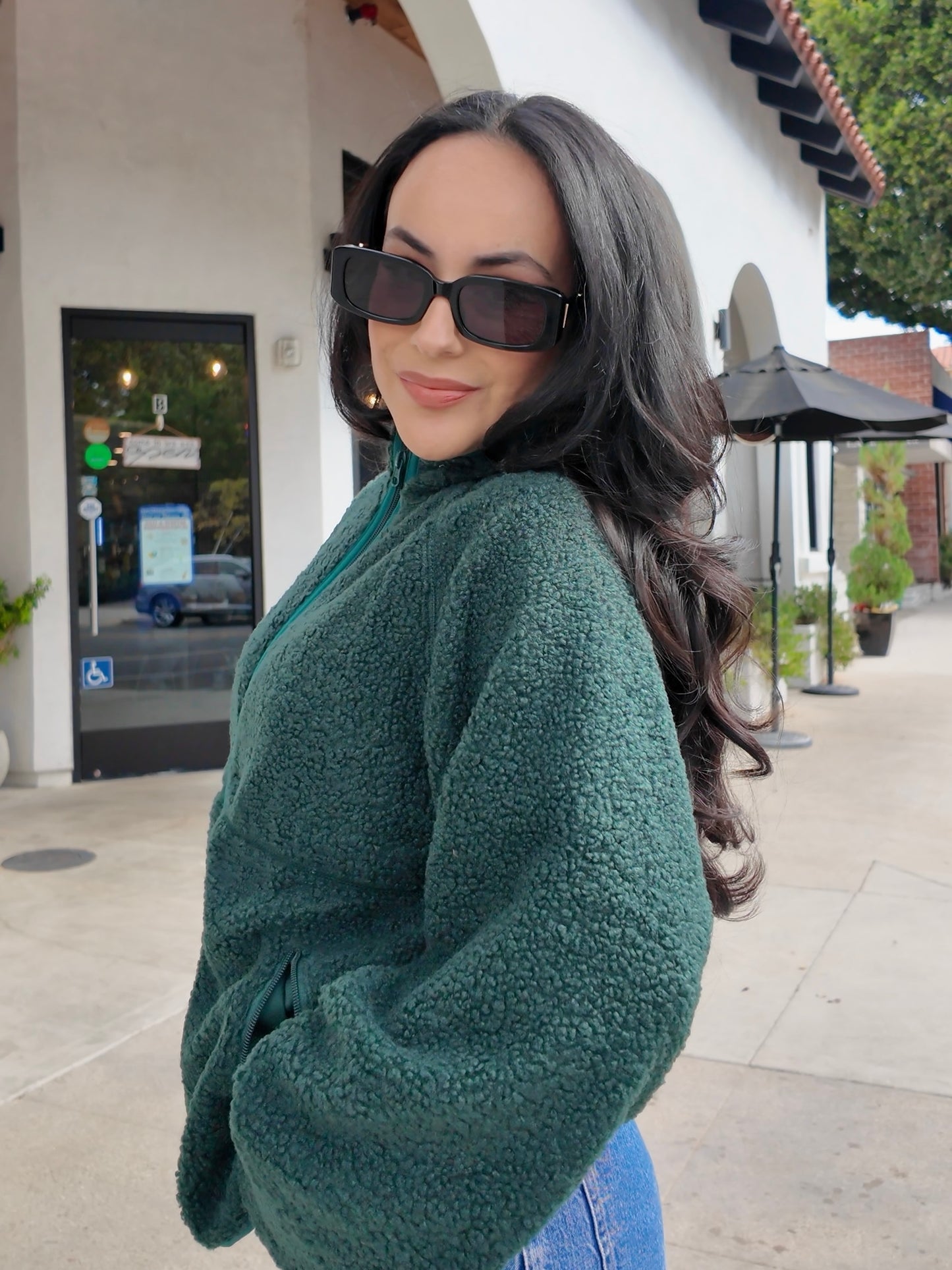 Maven Fleece Jacket - Hunter Green