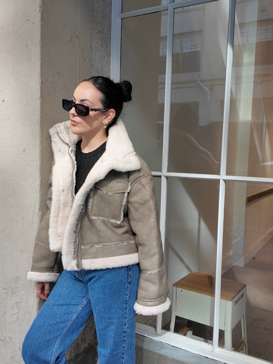 November Faux Leather Jacket