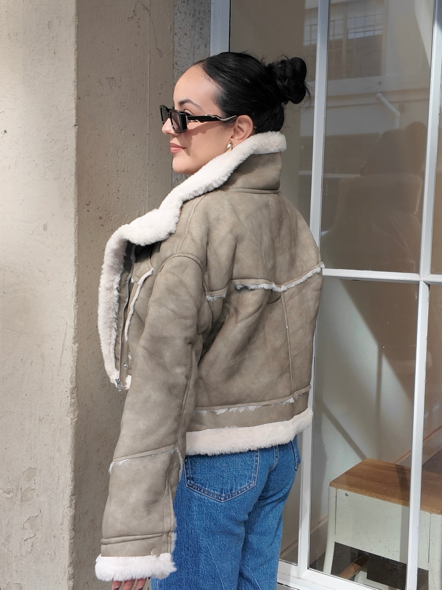 November Faux Leather Jacket