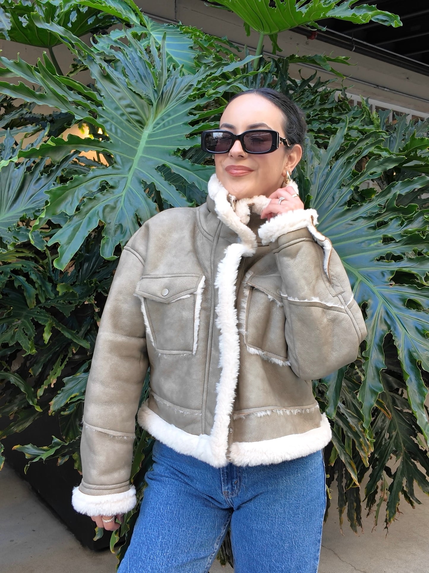 November Faux Leather Jacket