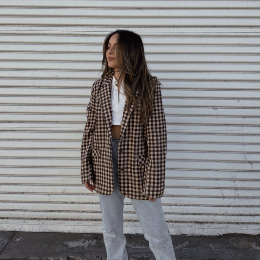 Pasadena Checkered Blazer