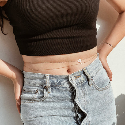 Daisy Belly Chain Set