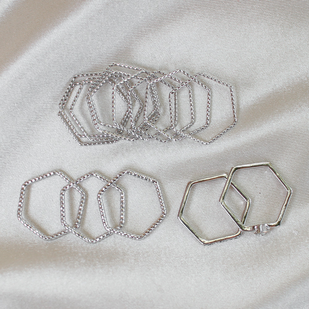 Honey Comb Ring Set