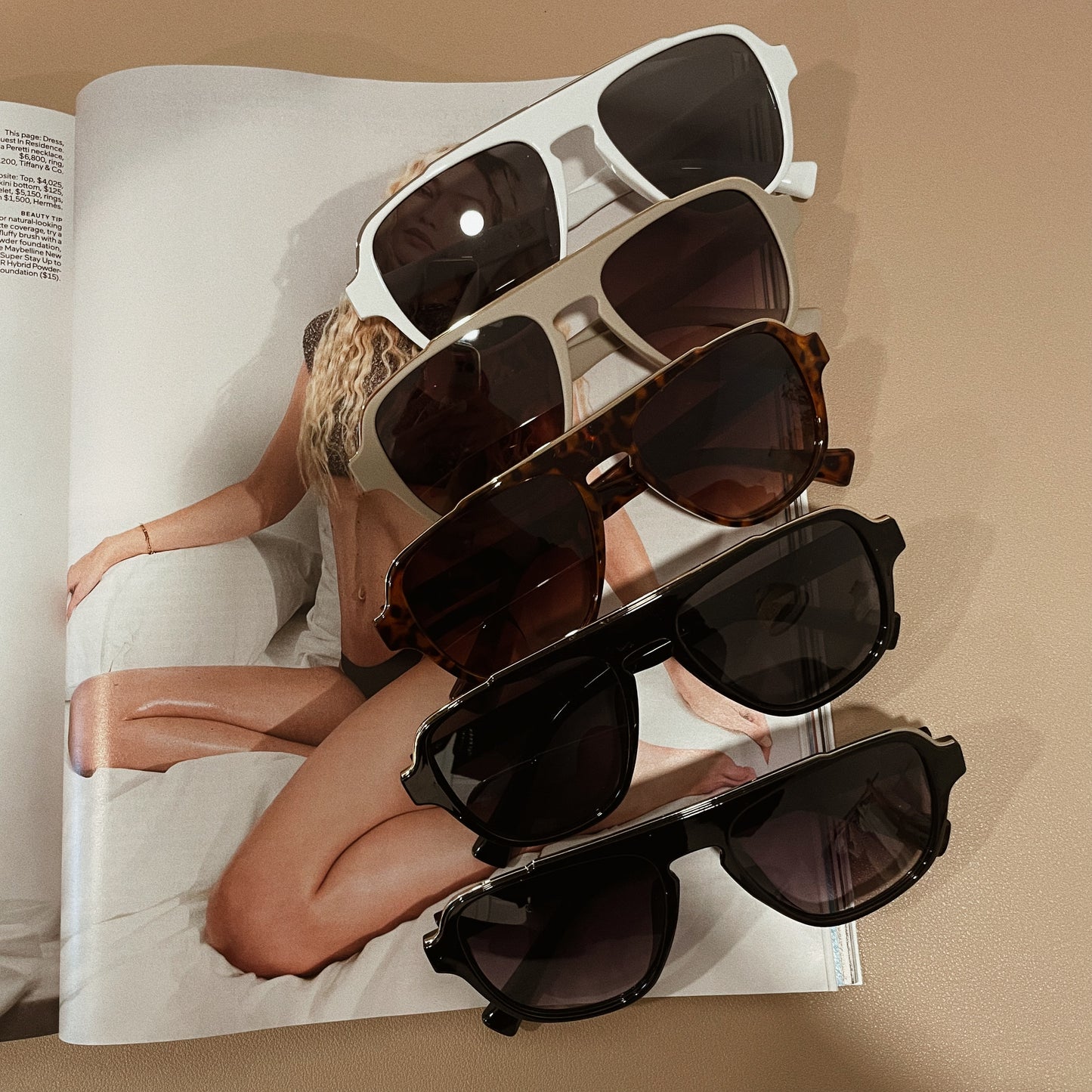 Off Beverly Aviator Sunglasses